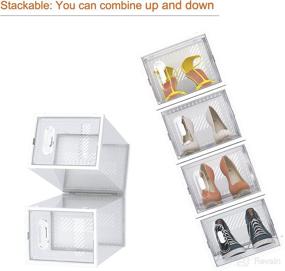 img 2 attached to Storage Plastic Stackable Organizer Containers Storage & Organization and Clothing & Closet Storage