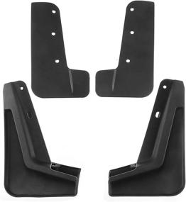 img 2 attached to A-Premium Mud Flaps Splash Guards for BMW i3 2014-2020 - Front and Rear - Complete 4-Piece Set