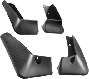 img 1 attached to A-Premium Mud Flaps Splash Guards for BMW i3 2014-2020 - Front and Rear - Complete 4-Piece Set