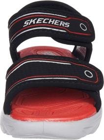 img 3 attached to Skechers Hypno Splash Sandal Orange Toddler Boys' Shoes : Sandals