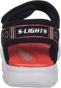 img 2 attached to Skechers Hypno Splash Sandal Orange Toddler Boys' Shoes : Sandals