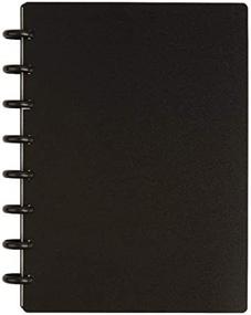 img 3 attached to Black Poly-Cover Junior TUL Customizable Discbound Notebook For Efficient Note-Taking