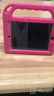 img 1 attached to Shockproof IPad Mini 1 2 3 Kids Case With Built-In Screen Protector And Lightweight Handle Stand - Rose review by Samuel Bowen