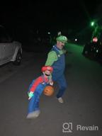 img 1 attached to Get Ready For Adventure With Our Mario Deluxe Child Boy Costume review by Dennis Brinson