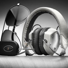 img 3 attached to 🎧 V-MODA XS On-Ear Noise-Isolating Metal Headphone: Folding Design, White Silver