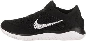 img 3 attached to NIKE Womens Flyknit Black White Women's Shoes : Athletic