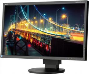 img 1 attached to 💻 NEC EA244UHD-BK 24 Inch LED Lit 3840x2160P Monitor, Wide Screen, HD, LED