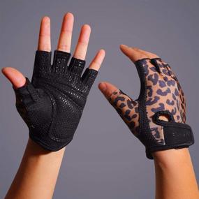 img 2 attached to Weight Lifting Gloves For Women & Men - ZEROFIRE Workout Glove With Full Palm Protection & Extra Grip For Gym, Fitness, Exercise, Training And Cycling.