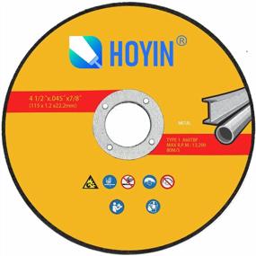 img 1 attached to 25-Pack HOYIN Cutting Wheels For Angle Grinder: Versatile Abrasive Bonded Wheels For Metalworking