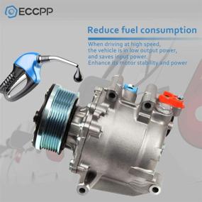 img 2 attached to 🚘 ECCPP A/C Compressor with Clutch 2006-2011 – Fits Honda Civic 1.8L CO 4918AC Compressor