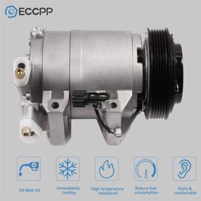 img 3 attached to 🚘 ECCPP A/C Compressor with Clutch 2006-2011 – Fits Honda Civic 1.8L CO 4918AC Compressor