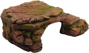 img 1 attached to 🐢 Norgail Turtle Platform Fish Tank: Adjustable Basking & Climbing for Reptiles, Terrapins, and Tortoises