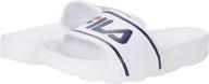 fila sleek slide toddler little boys' shoes : sandals логотип