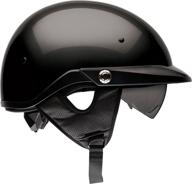 bell pit boss half helmet (gloss black - 3x-large) logo