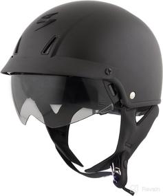 img 3 attached to ScorpionExo Unisex Adult Half Size Helmet Style EXO C110 Helmet