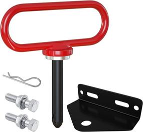 img 4 attached to Towing Hitch Kit - Magnetic Hitch Pin And Zero Turn Mower Trailer Hitch