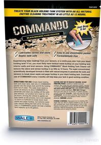 img 3 attached to 💧 Walex Commando RV Black Tank Cleaner Drop-Ins, Ocean Mist Scent, 4-Pack (1 Year Supply)