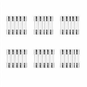 img 4 attached to 30Pcs 10A 125V Christmas Light Fuse 5X20Mm Fast Blow Glass Fuses For Outdoor String Lights