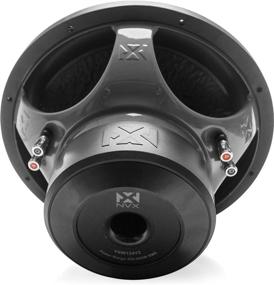 img 1 attached to 🔊 Powerful and Professional: NVX VSW104V2 10" 500W RMS Car Subwoofer - Dual 4-ohm, 1000W Peak