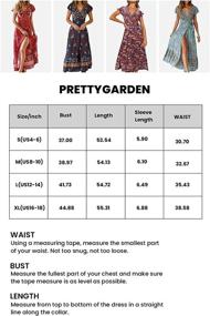 img 2 attached to PRETTYGARDEN Womens Summer Vintage Floral Women's Clothing ~ Dresses