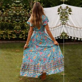 img 1 attached to PRETTYGARDEN Womens Summer Vintage Floral Women's Clothing ~ Dresses