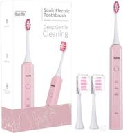 optional rechargeable electric toothbrush with dentist-recommended features logo