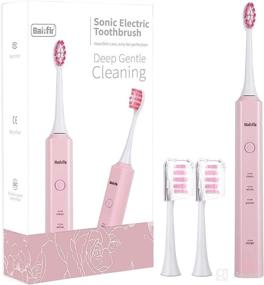 img 4 attached to Optional Rechargeable Electric Toothbrush with Dentist-Recommended Features