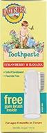 🍓 strawberry earth's best toothpaste for toddlers logo