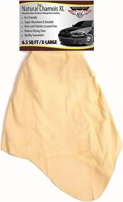 img 4 attached to ➕ Premium New Zealand Sheepskin Chamois XL (6.5 sq ft.) by Ever New Automotive® - Ideal for Car Boats and RV! Renewable Resource for Incredible Results!