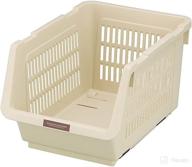 🍱 japanese stackable storage bin kitchen pantry organizers - japanbargain 3027 for fruit, potato, condiments, and spices логотип