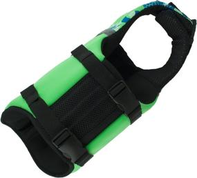 img 3 attached to 🐶 Keep Your Pooch Safe in Style with PlayaPup Dog Life Jacket - XX-Small, Surf Blue