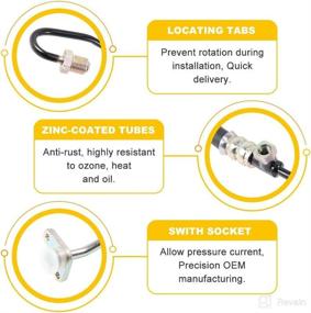 img 2 attached to 🔧 OCPTY Power Steering Pressure Hose Assembly for Honda CR-V (2007-2011) - 53713SWAA03 Power Steering Lines Included