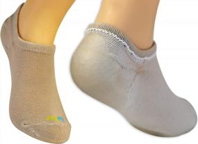 img 4 attached to Comfortable Gel Heel Socks For Kids With Heel Sensitivity: Effective Solution For Severs Disease And Plantar Fasciitis