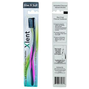 img 2 attached to Ultrafine Oral Care Toothbrush with Activated Charcoal Bristles