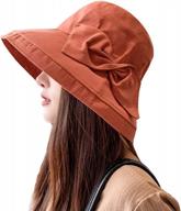 women's sun hats: stylish uv protection for summer days - upf, wide brim, & packable! logo