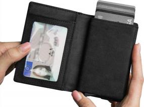 img 4 attached to 🔒 Lefada Us Minimalist Blocking Aluminum: Stylish Protection for Your Cards and Identity