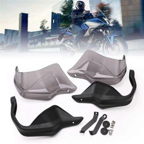 img 3 attached to 🏍️ GoolRC Motorcycle Hand Guards for Honda NC700 X CB650F CtX700 NC750X (2014-2018): Reliable Hand Shield Protector Handguard Replacement