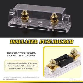 img 2 attached to Mardatt Fuses Holders Compatible Amplifier