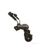 🛴 valco baby hitch hiker ride-on board in classic black logo