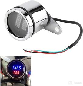 img 3 attached to Ymiko Electronic Tachometer Motorcycle Speedometer
