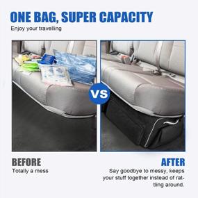 img 2 attached to Suparee Refrigerated Under Seat Storage Bag For Crew Cab Trucks - Black, With Handy Organizer Compartment