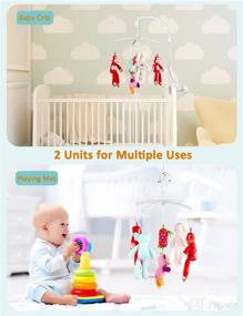 img 2 attached to 🎶 Crib Mobile Motor 2 Pack, 'Brahms Lullaby', Suitable for All Mobiles, iKeelo Windup Baby Music Box Spinners (Rotating & Playing Music, 3-Minute Lasting, Battery-Free)