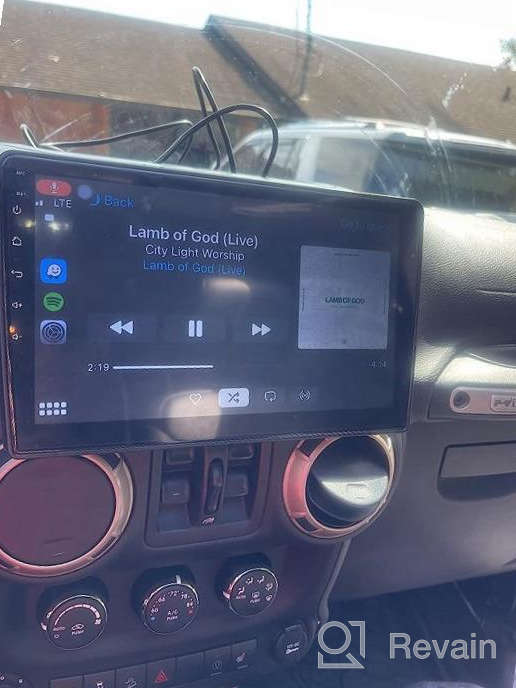 img 1 attached to Upgrade Your Jeep, Compass Or Dodge With AWESAFE Android 10 Car Radio Stereo With Apple Carplay And Android Auto review by Tim Rios