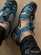img 1 attached to Riemot Sandals: Athletic Quick-Drying 👟 and Resistant Boys' Shoes for the Beach review by Matthew Hall