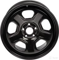 enhance your ford model with dorman 939-192 18 x 8 in. black steel wheel logo