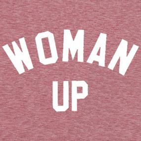 img 2 attached to Feminist T-Shirt For Women: Short Sleeve Casual Top With Letter Print, Empowering Message Of 'Woman Up', Celebrating Feminism And The Future Of Females