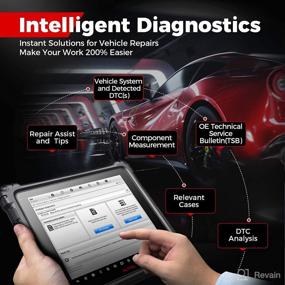 img 1 attached to 🚗 Autel MaxiSys Ultra 2022 MSULTRA: Top Automotive Diagnostic Scanner with 36+ Services, 5-in-1 VCMI, Intelligent Diagnostics, ECU Programming & Coding, Upgrade from Elite/MS909/MS919, AutoAuth for FCA SGW