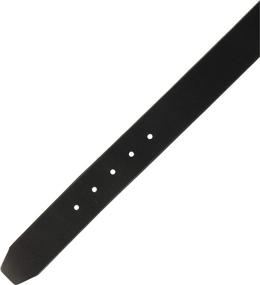 img 1 attached to Fossil Mens Brody Belt Black Men's Accessories best: Belts