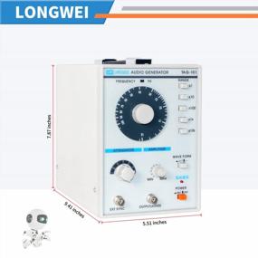 img 2 attached to LONGWEI TAG-101 Генератор сигналов: низкочастотный источник звука 10 Гц-1 МГц (штепсельная вилка США)