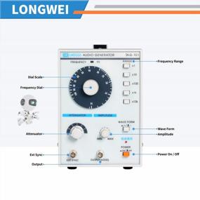 img 3 attached to LONGWEI TAG-101 Signal Generator: Low Frequency Audio Source 10Hz-1MHz (US Plug)